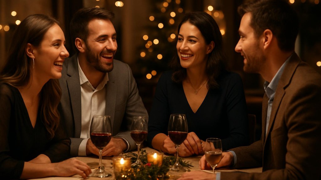 Capodanno per gruppi a Novara: cenoni e serate per socializzare Gruppo di adulti in contesto sociale per Capodanno